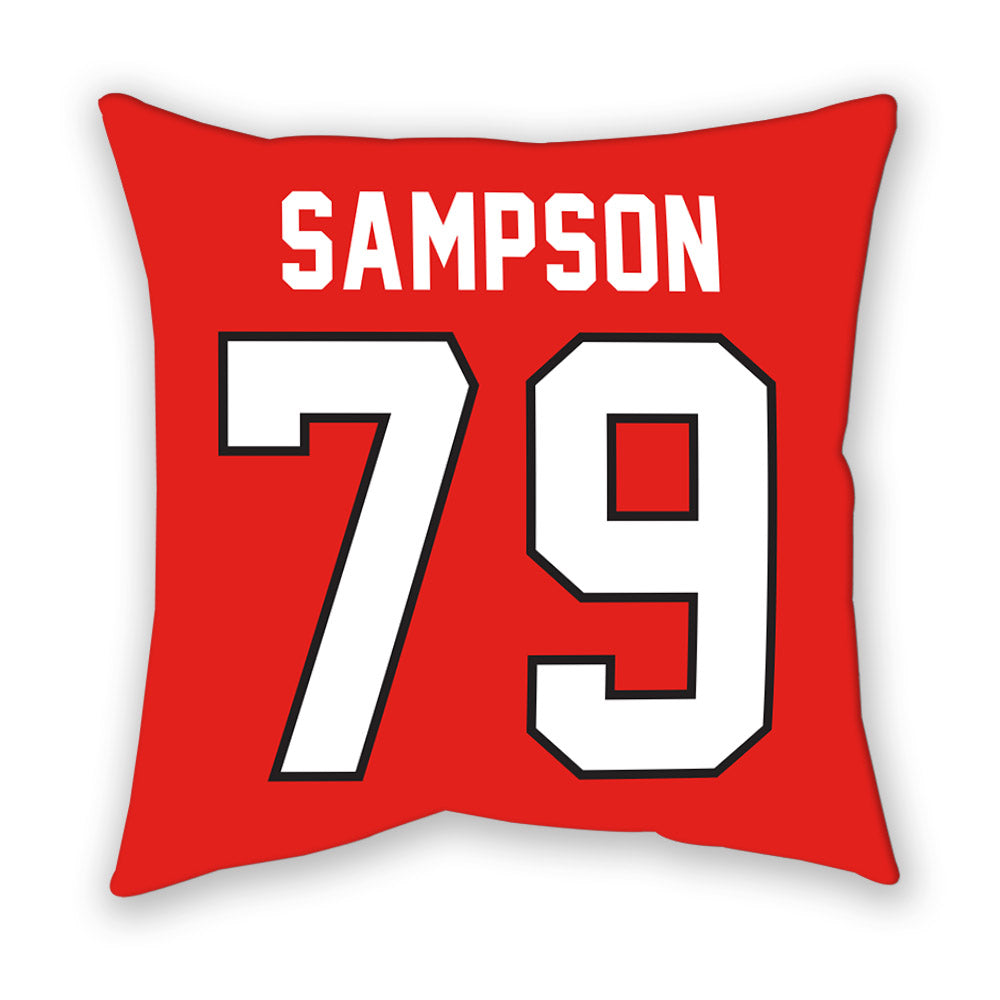 Texas Tech - NCAA Football : Howard Sampson - Pillow-1