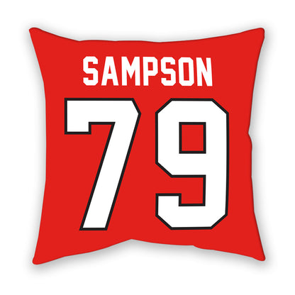 Texas Tech - NCAA Football : Howard Sampson - Pillow-1