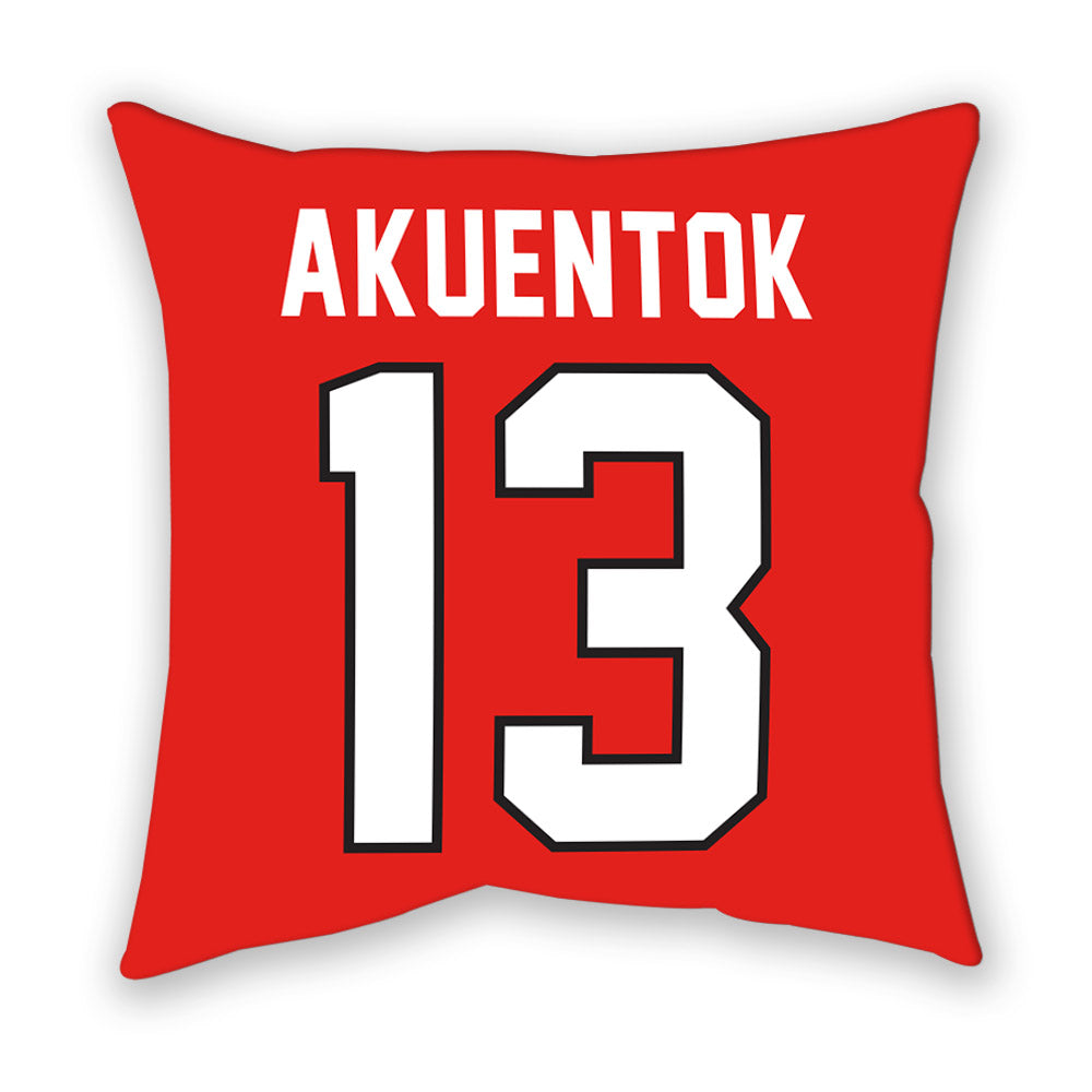 Texas Tech - NCAA Men's Basketball : Marial Akuentok - Pillow-1