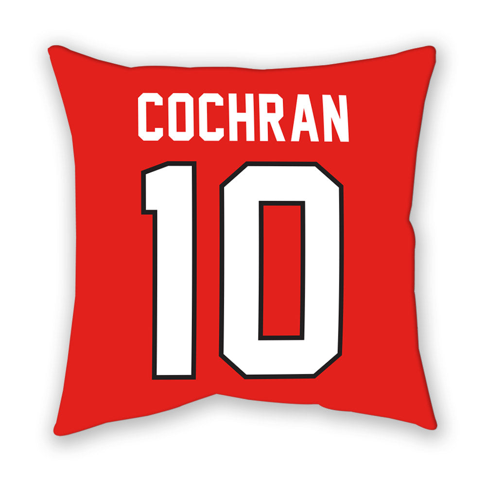 Texas Tech - NCAA Women's Volleyball : Katelyn Cochran - Pillow-1