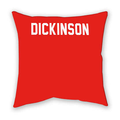 Texas Tech - NCAA Women's Track & Field : Kashlee Dickinson - Pillow-1