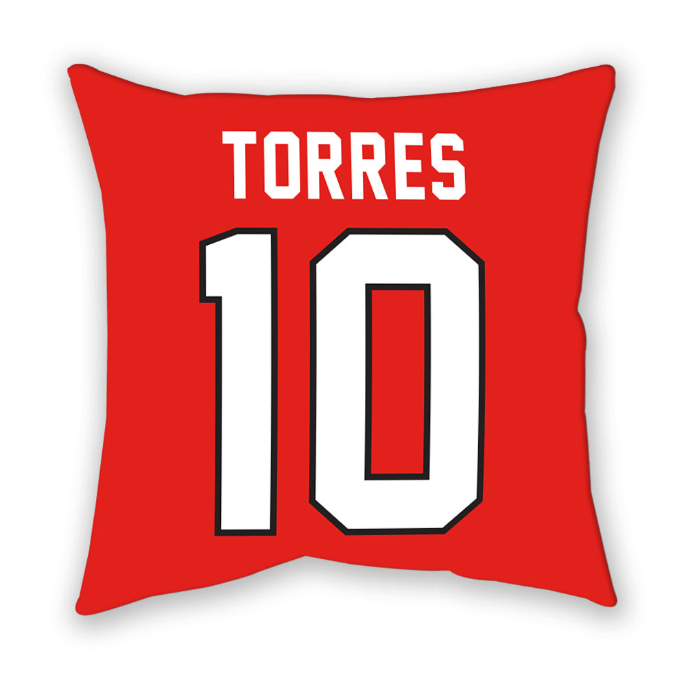 Texas Tech - NCAA Women's Soccer : Emma Torres - Pillow-1