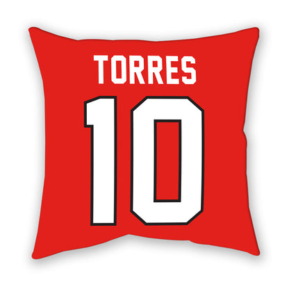Texas Tech - NCAA Women's Soccer : Emma Torres - Pillow-1