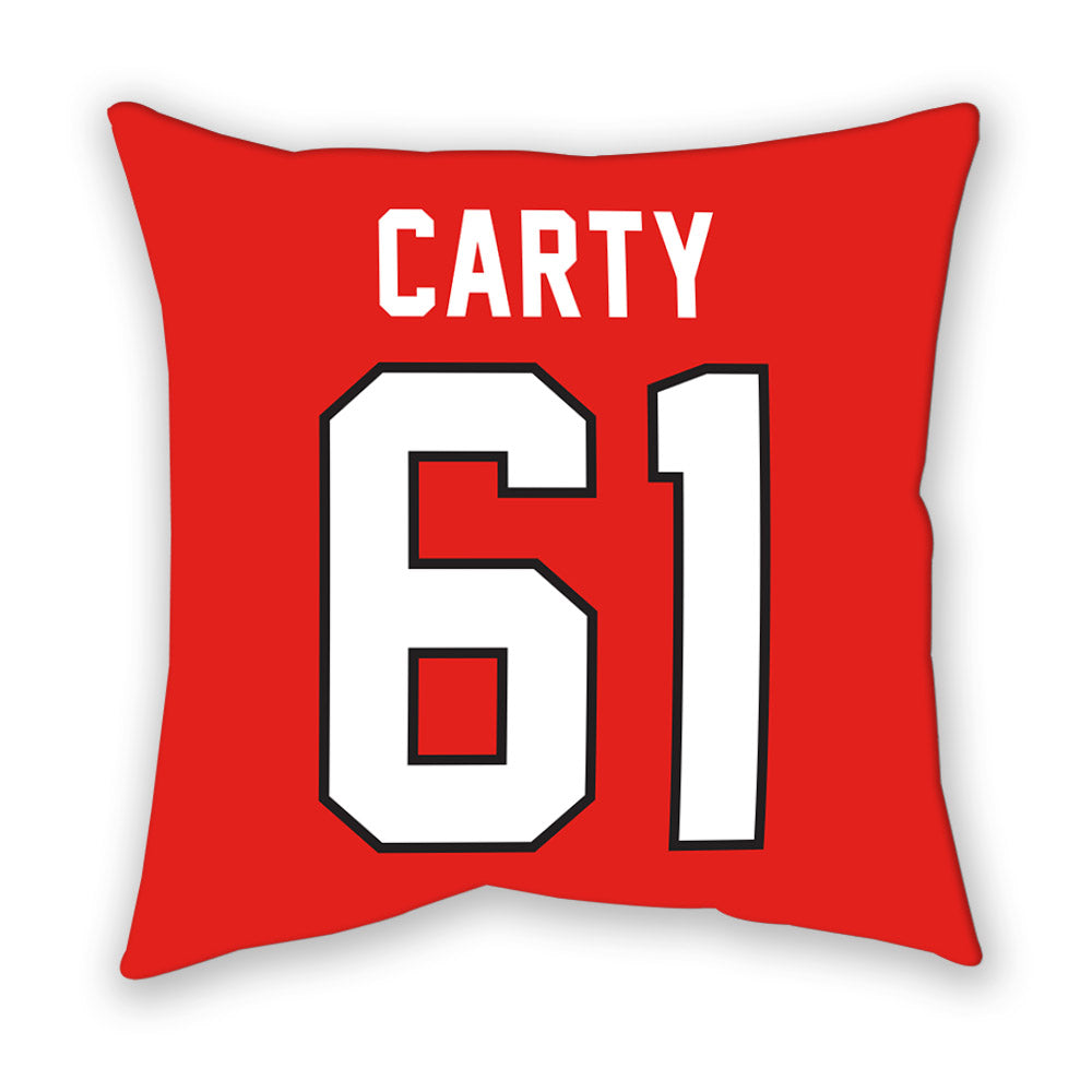 Texas Tech - NCAA Football : Connor Carty - Pillow-1