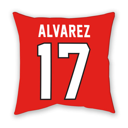 Texas Tech - NCAA Women's Soccer : Lauren Alvarez - Pillow-1