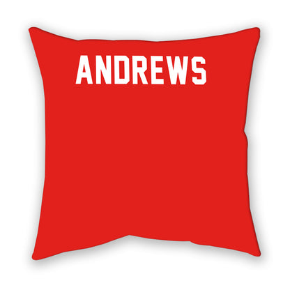 Texas Tech - NCAA Men's Track & Field : Antoine Andrews - Pillow-1