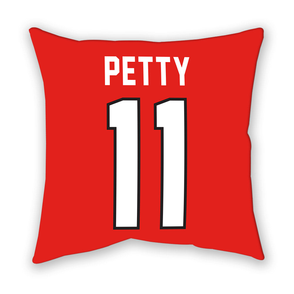 Texas Tech - NCAA Men's Basketball : Jaylen Petty - Pillow-1