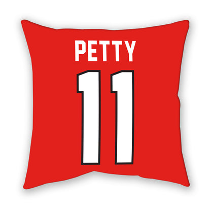 Texas Tech - NCAA Men's Basketball : Jaylen Petty - Pillow-1