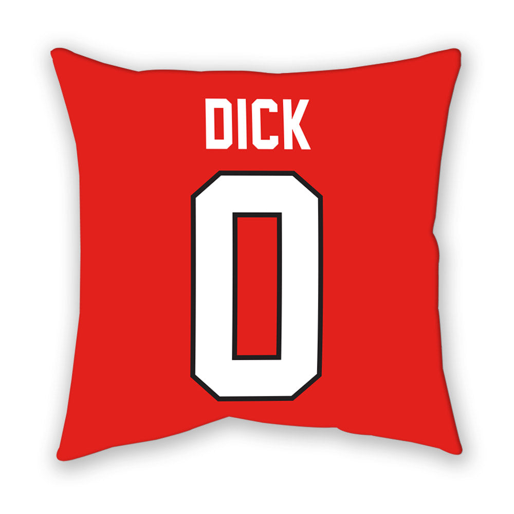 Texas Tech - NCAA Women's Soccer : Cooper Dick - Pillow-1