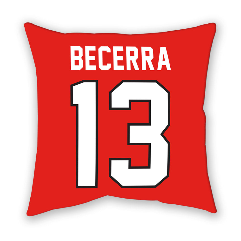 Texas Tech - NCAA Baseball : Donovan Becerra - Pillow-1