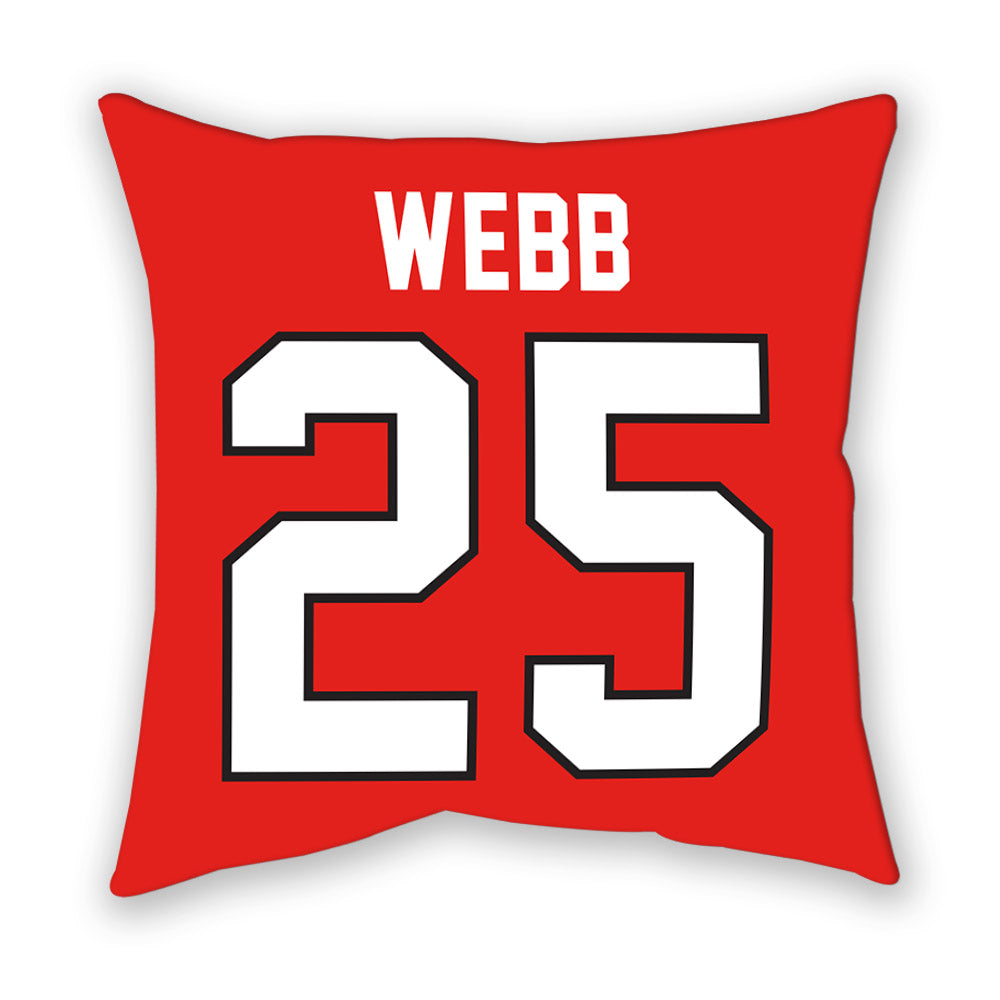 Texas Tech - NCAA Football : Donovan Webb - Pillow-1
