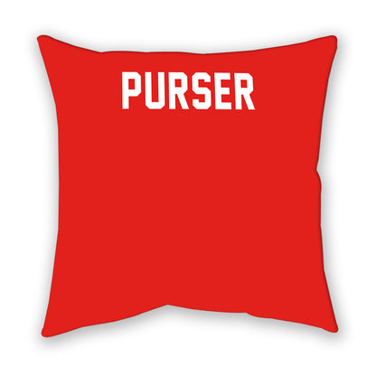 Texas Tech - NCAA Men's Track & Field : KYEN PURSER - Pillow-1