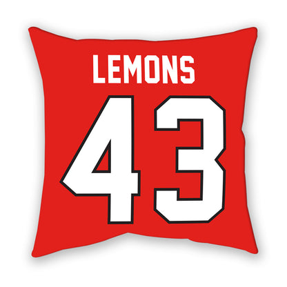 Texas Tech - NCAA Football : Chris Lemons - Pillow-1