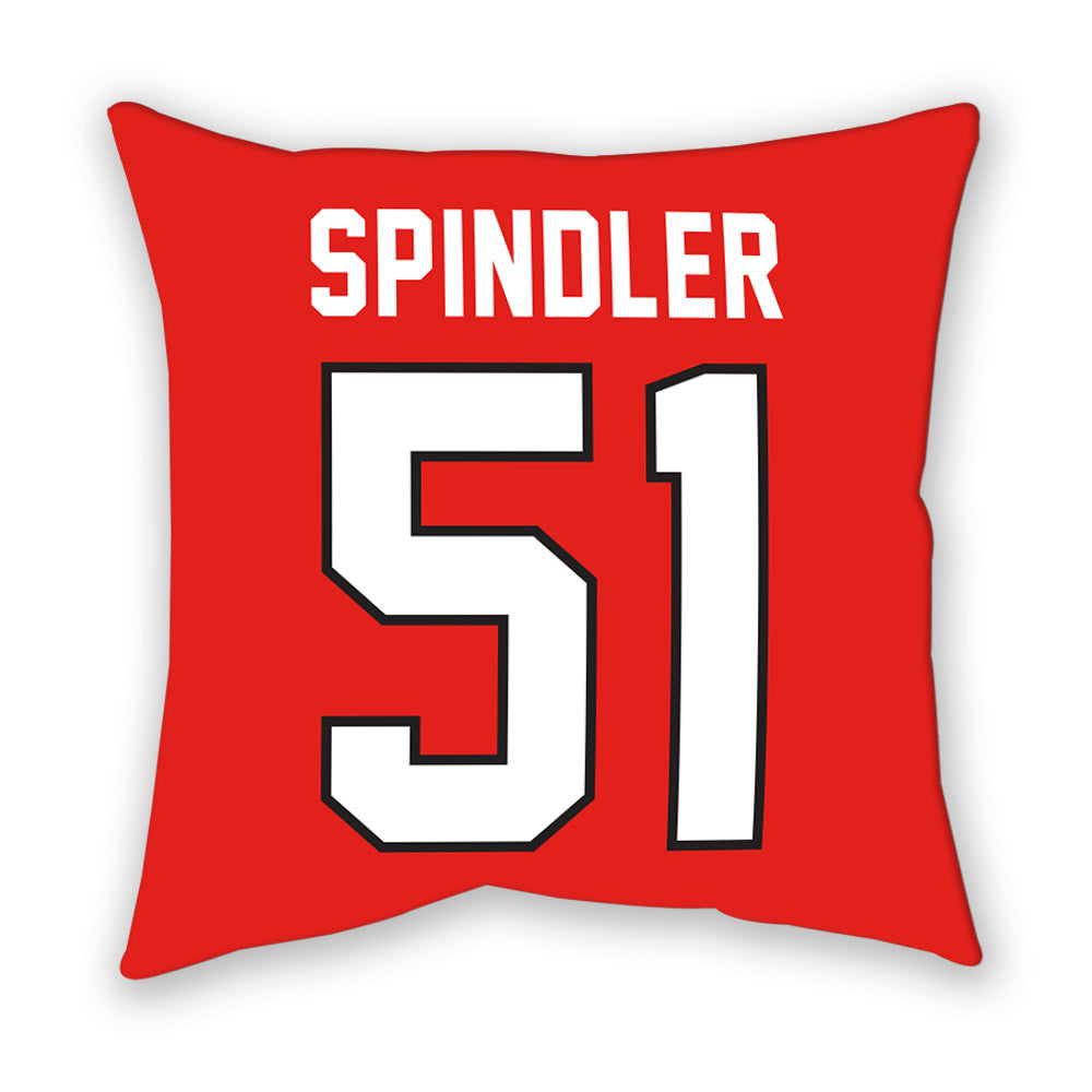 Texas Tech - NCAA Baseball : Jake Spindler - Pillow-1