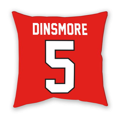 Texas Tech - NCAA Women's Volleyball : Elia Dinsmore - Pillow-1