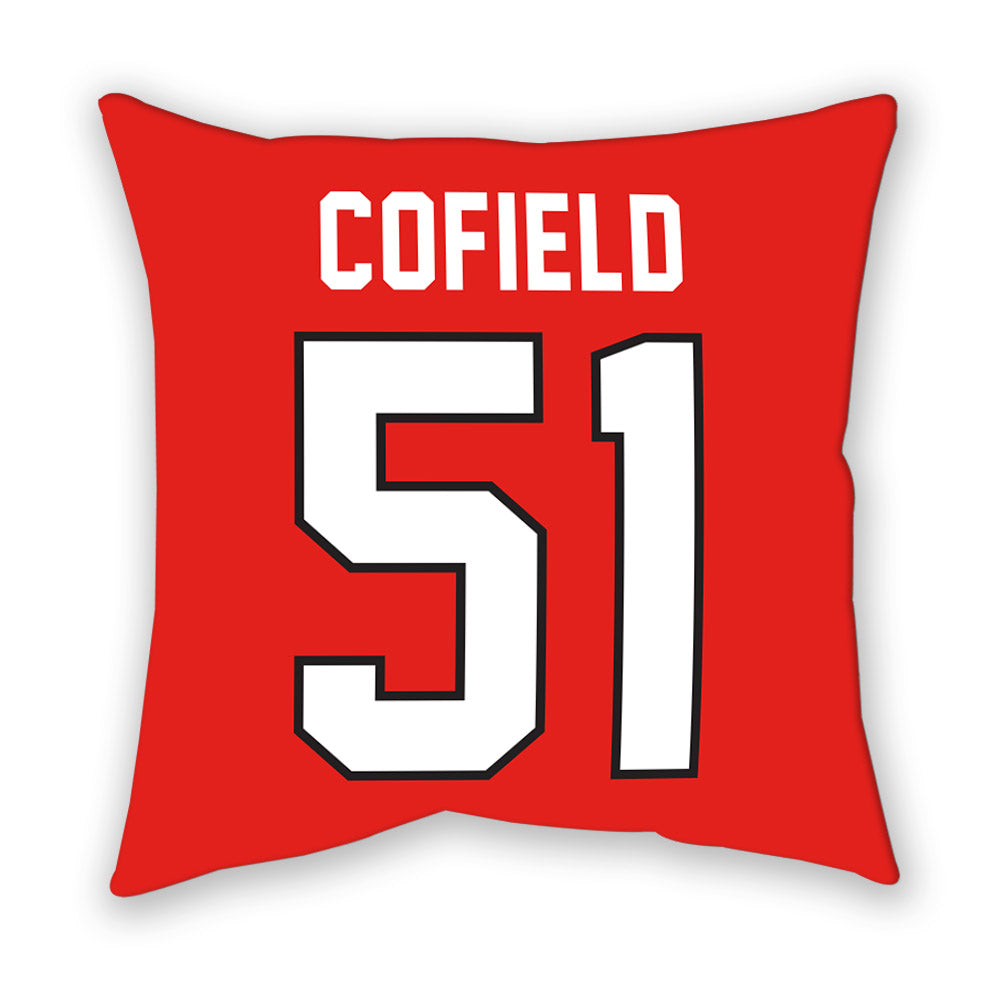 Texas Tech - NCAA Football : Jayden Cofield - Pillow-1
