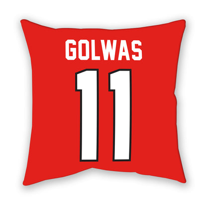 Texas Tech - NCAA Football : Brock Golwas - Pillow-1