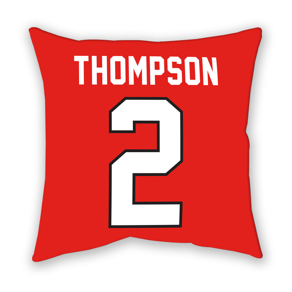 Texas Tech - NCAA Baseball : Kyeler Thompson - Pillow-1