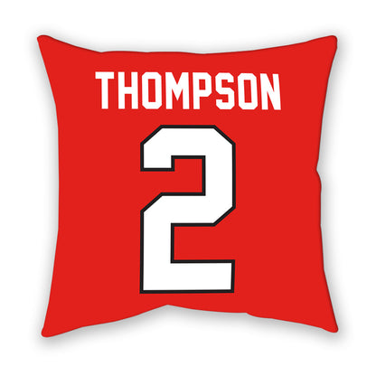 Texas Tech - NCAA Baseball : Kyeler Thompson - Pillow-1