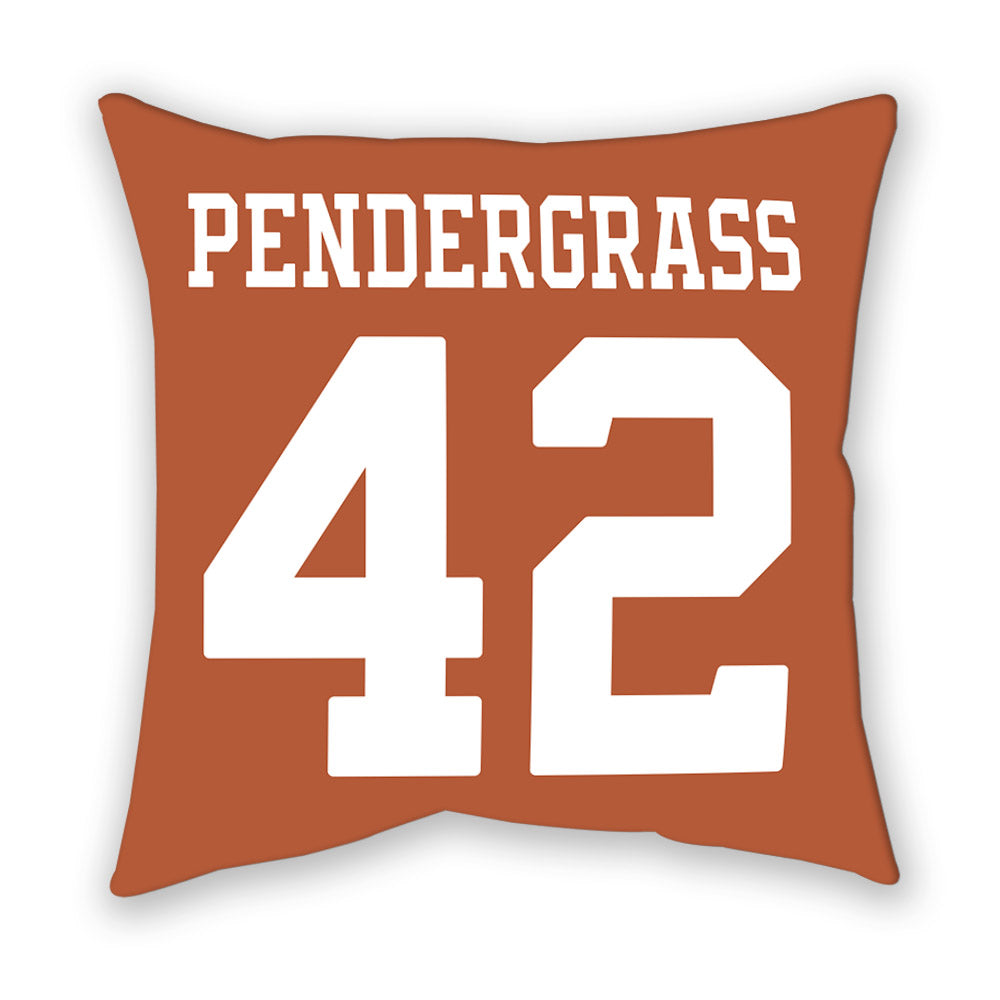 Texas - NCAA Baseball : Dariyan Pendergrass - Pillow-1