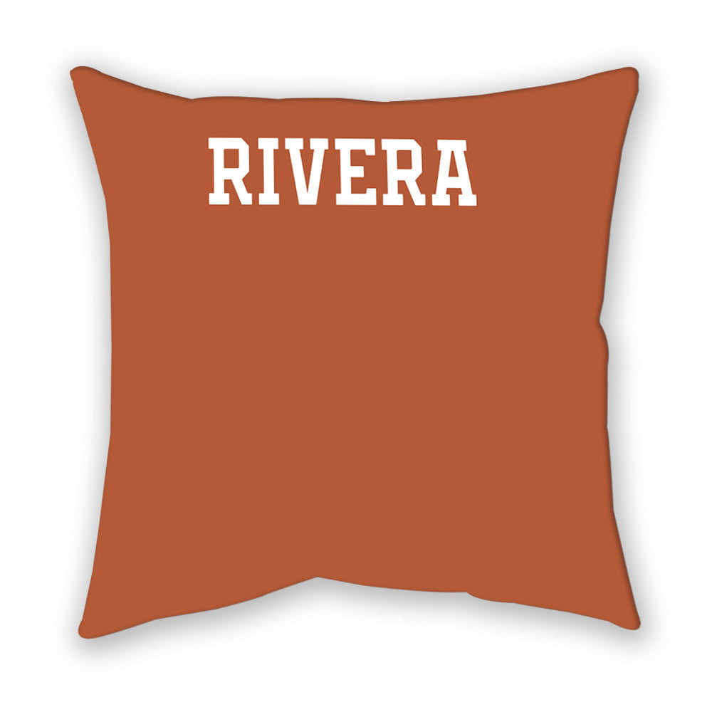 Texas - NCAA Men's Track & Field : Rodger Rivera - Pillow-1