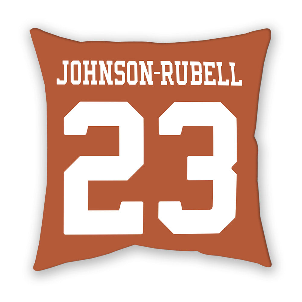 Texas - NCAA Football : Jordon Johnson-Rubell - Pillow-1