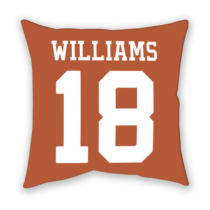 Texas - NCAA Women's Soccer : Kendell Williams - Pillow-1