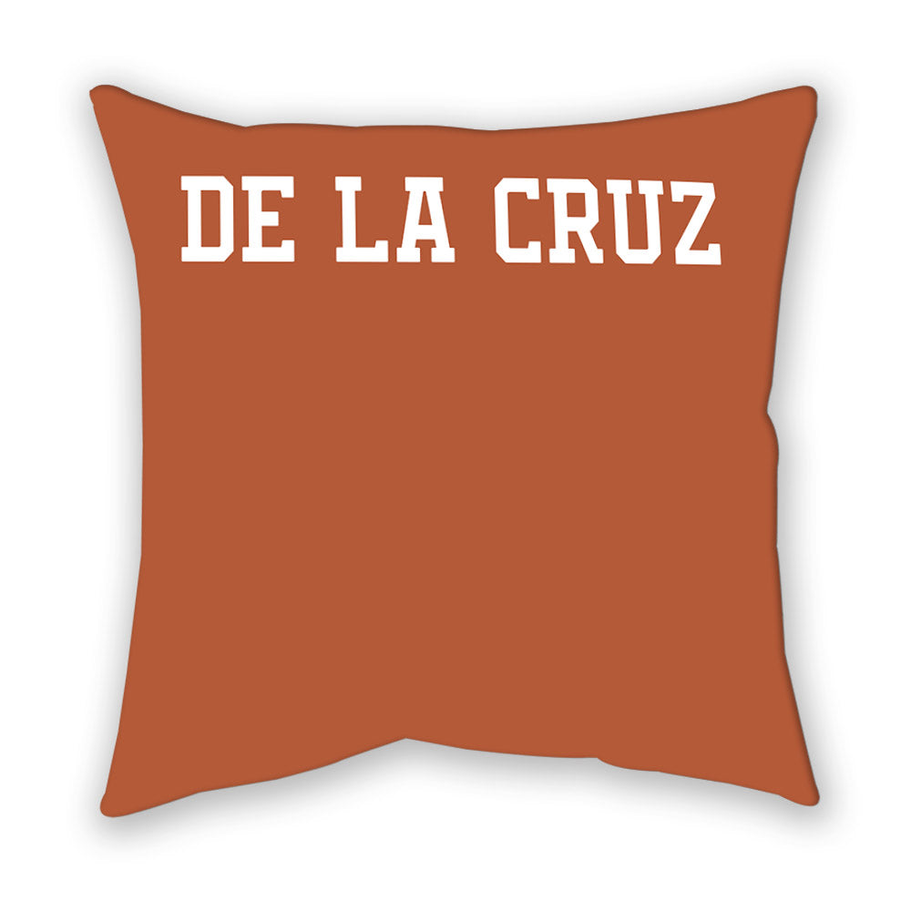Texas - NCAA Men's Cross Country : Joaquin De La Cruz - Pillow-1