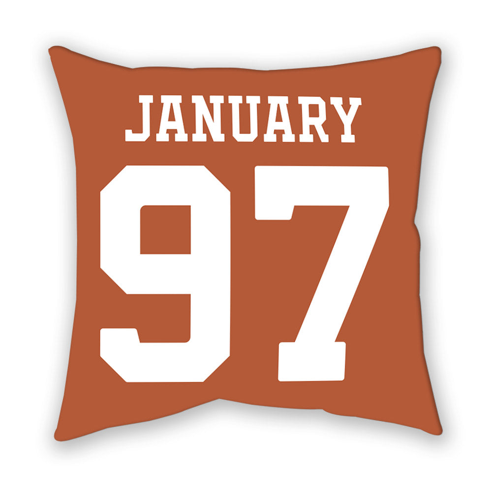 Texas - NCAA Football : Alex January - Pillow-1