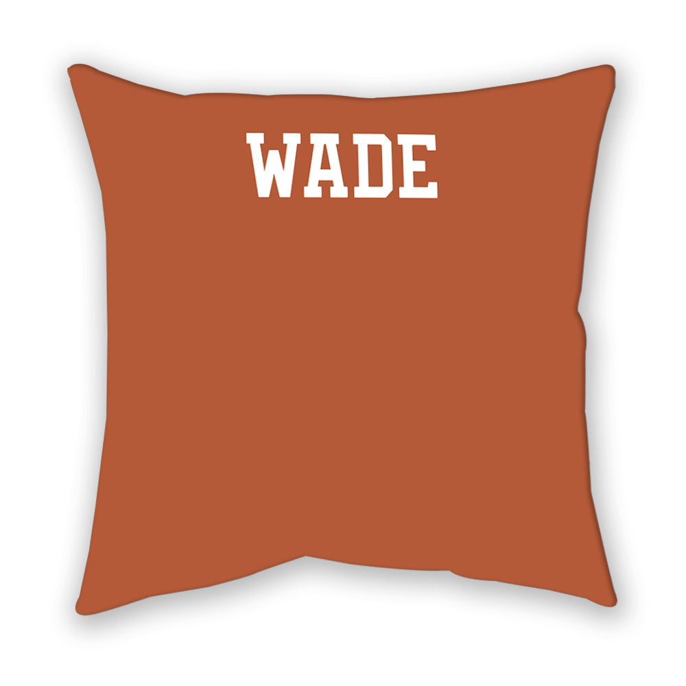 Texas - NCAA Women's Track & Field : Emma Wade - Pillow-1