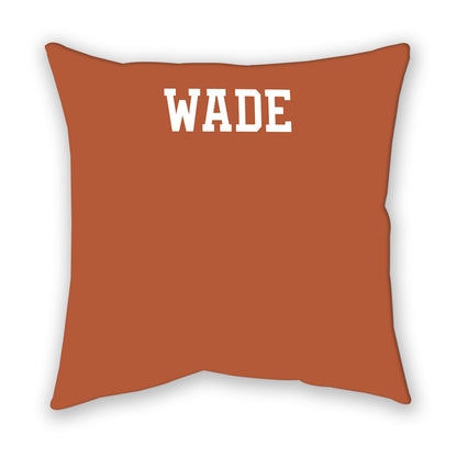 Texas - NCAA Women's Track & Field : Emma Wade - Pillow-1