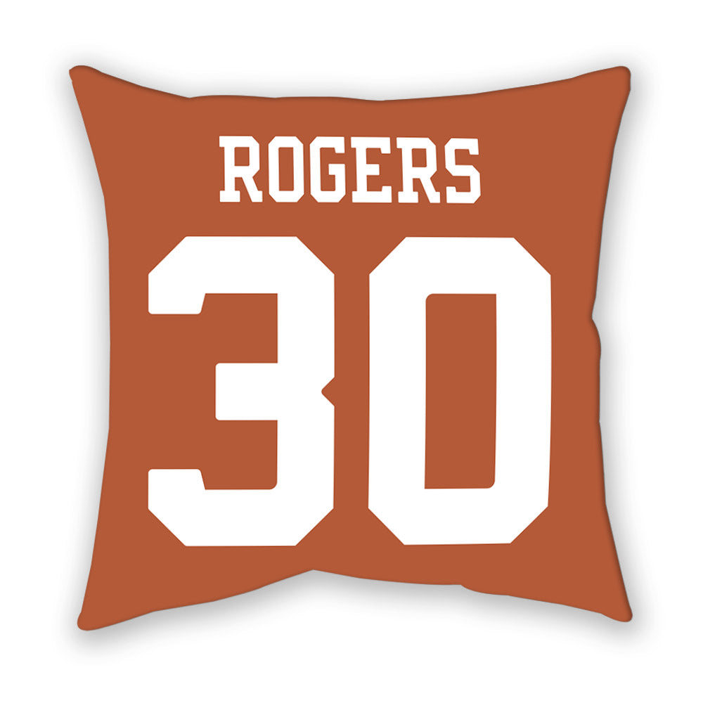 Texas - NCAA Baseball : Kaleb Rogers - Pillow-1