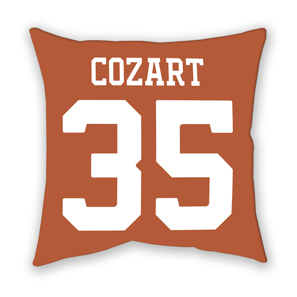 Texas - NCAA Baseball : Samuel Cozart - Pillow-1