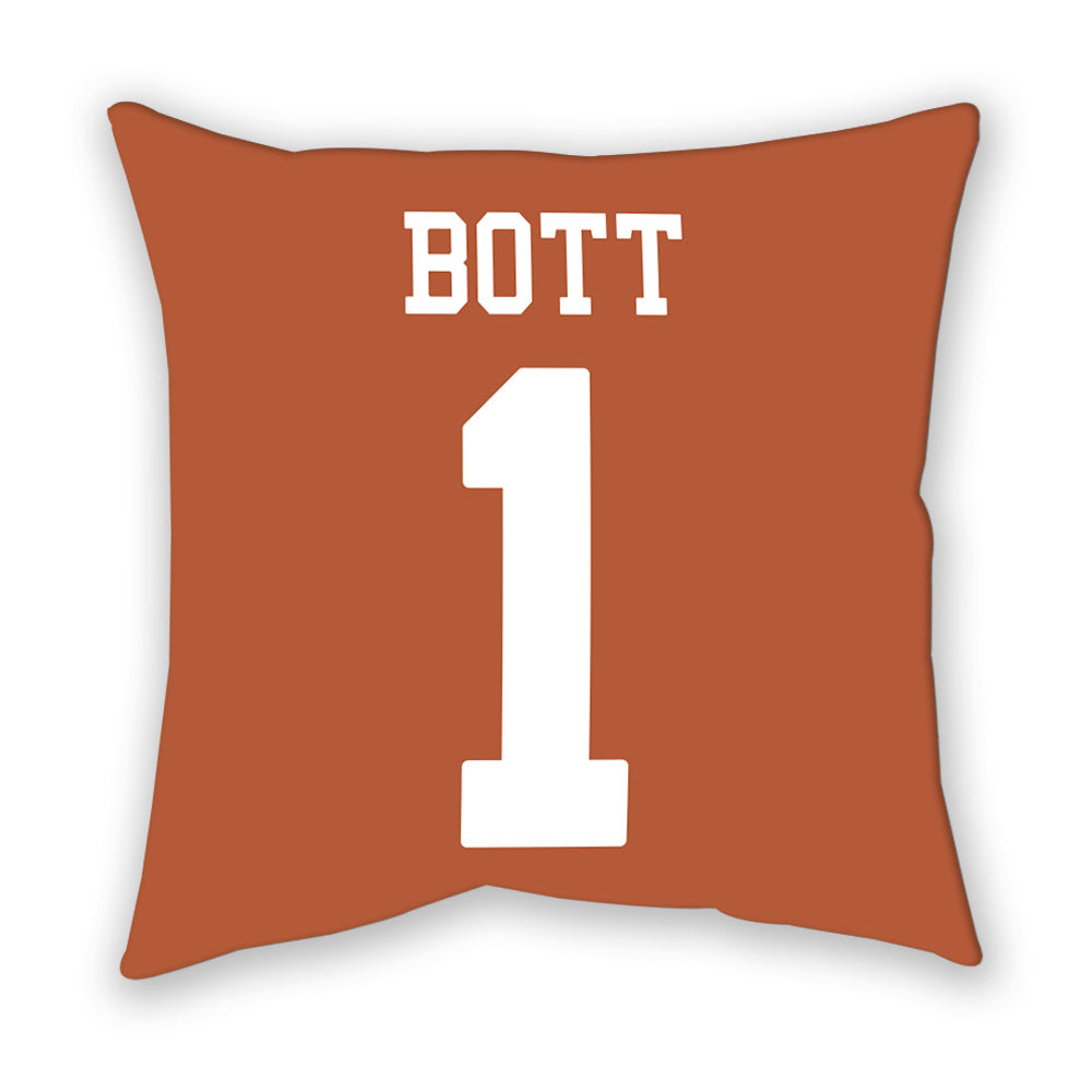 Texas - NCAA Men's Basketball : Cole Bott - Pillow-1