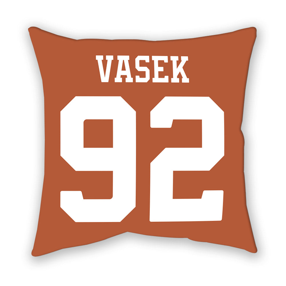 Texas - NCAA Football : Colton Vasek - Pillow-1