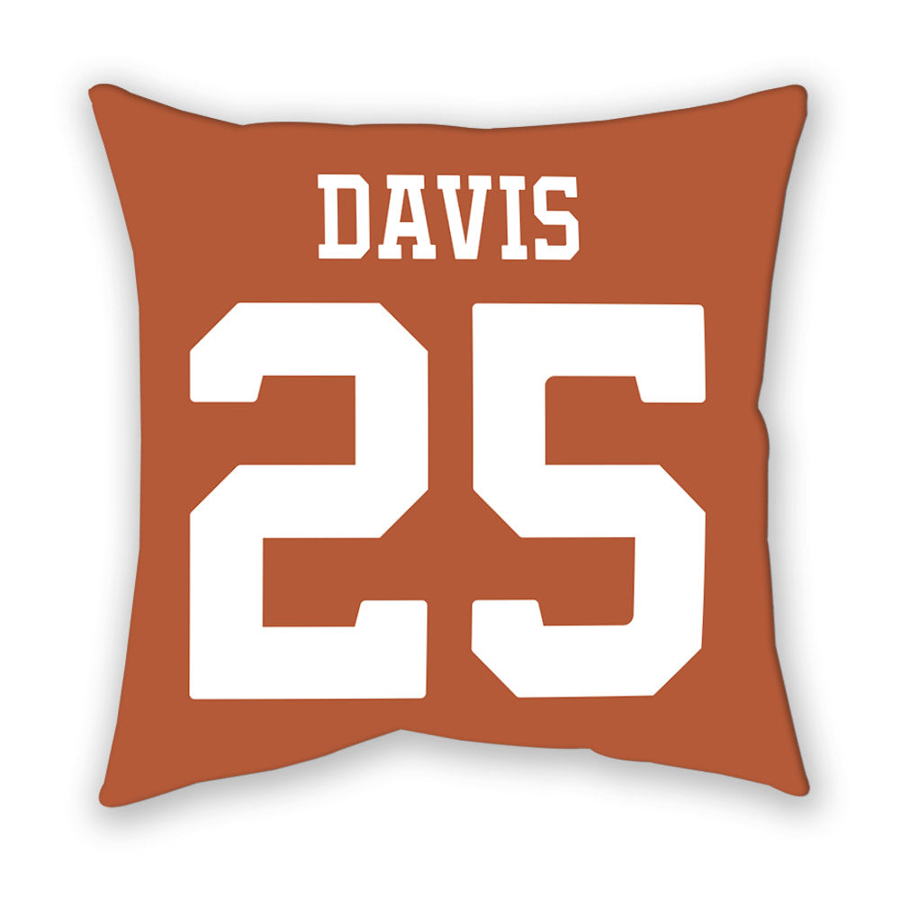 Texas - NCAA Football : Toray Davis - Pillow-1