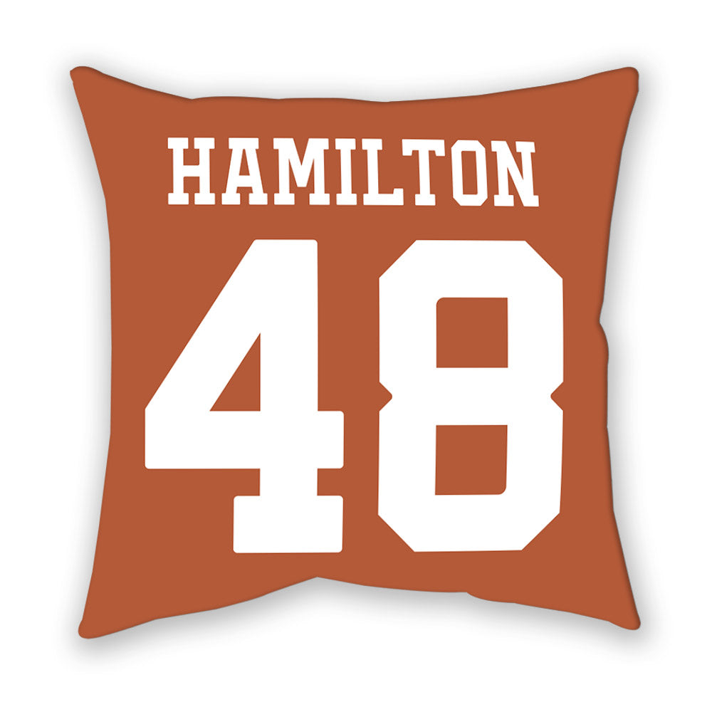 Texas - NCAA Baseball : Hudson Hamilton - Pillow-1
