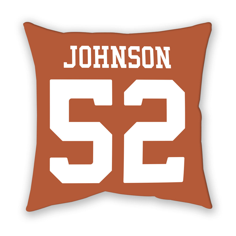 Texas - NCAA Football : James Johnson - Pillow-1