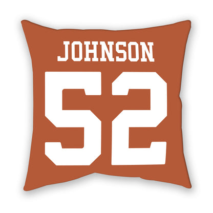 Texas - NCAA Football : James Johnson - Pillow-1