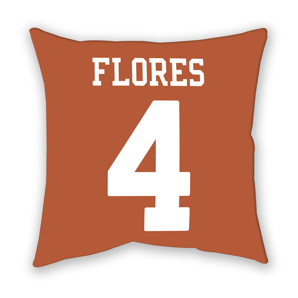 Texas - NCAA Baseball : Jason Flores - Pillow-1