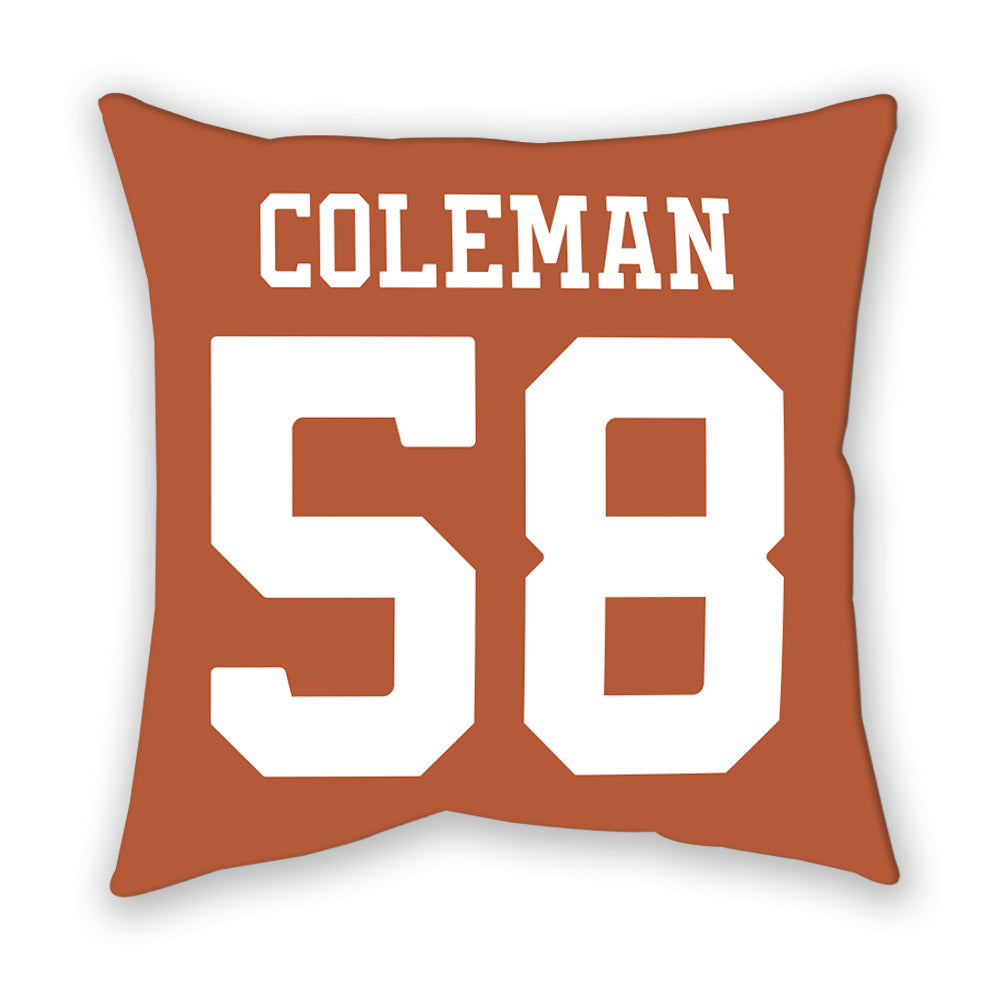 Texas - NCAA Football : Devin Coleman - Pillow-1