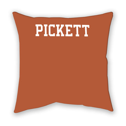 Texas - NCAA Women's Track & Field : Elizabeth Pickett - Pillow-1