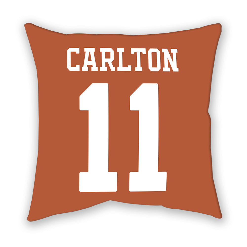 Texas - NCAA Women's Basketball : Justice Carlton - Pillow-1