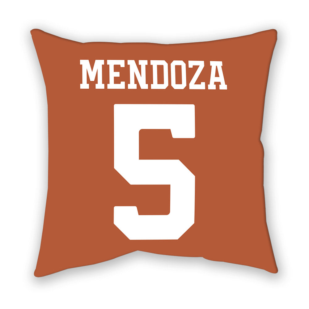 Texas - NCAA Baseball : Ethan Mendoza - Pillow-1