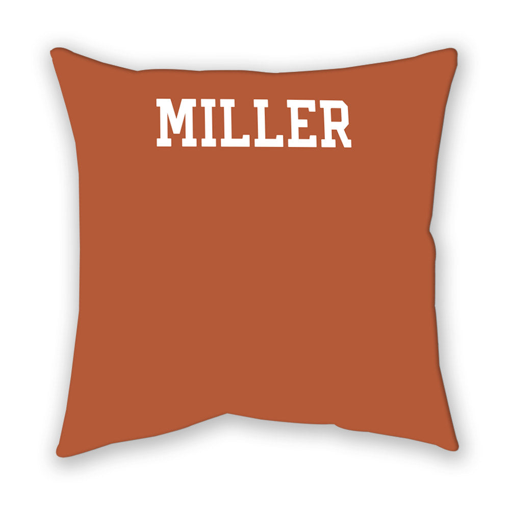 Texas - NCAA Men's Cross Country : Warren Miller - Pillow-1
