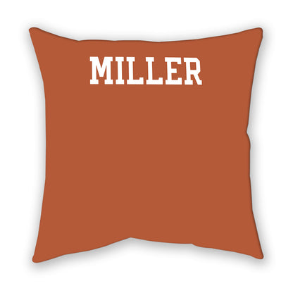 Texas - NCAA Men's Cross Country : Warren Miller - Pillow-1