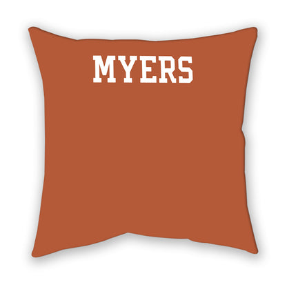 Texas - NCAA Women's Swimming & Diving : Ella Myers - Pillow-1