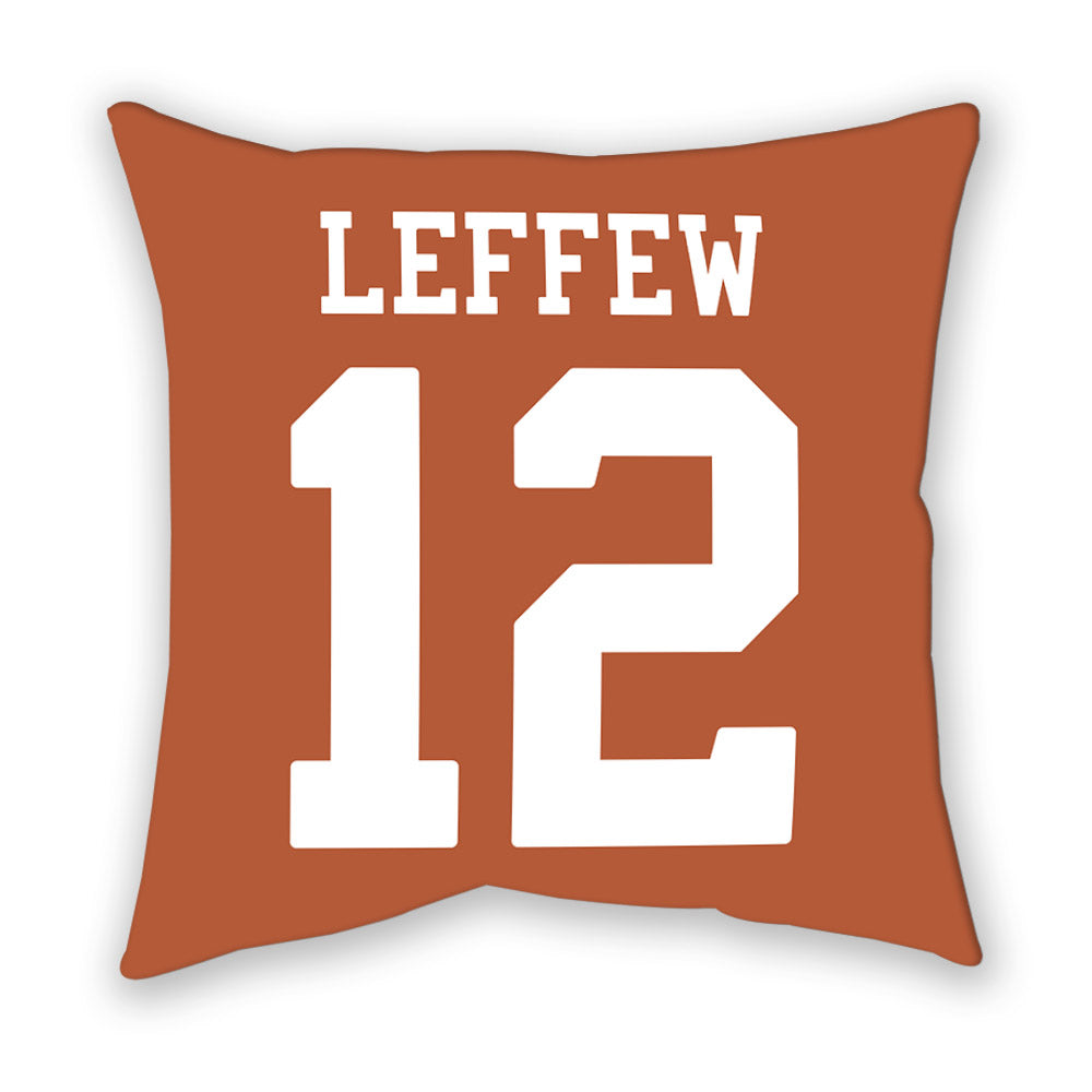 Texas - NCAA Baseball : Haiden Leffew - Pillow-1