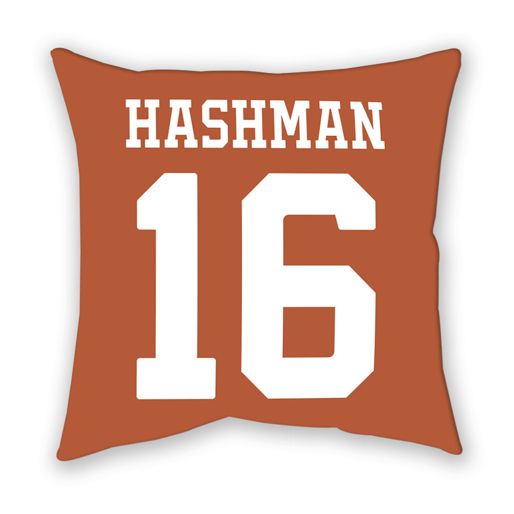 Texas - NCAA Beach Volleyball : Katie Hashman - Pillow-1