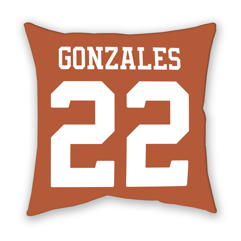 Texas - NCAA Softball : Brenlee Gonzales - Pillow-1